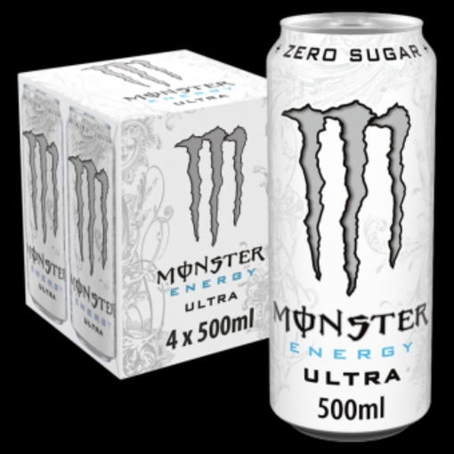 Picture of MONSTER ULTRA ZERO 500ML 4PK x 6 (DRS)