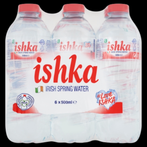 Picture of ISHKA WATER STILL 500ML 6pk x 4 DRS