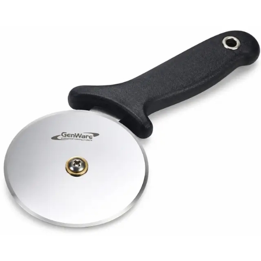 Picture of GENWARE PIZZA CUTTER 4 WHEEL BLACK HANDLE