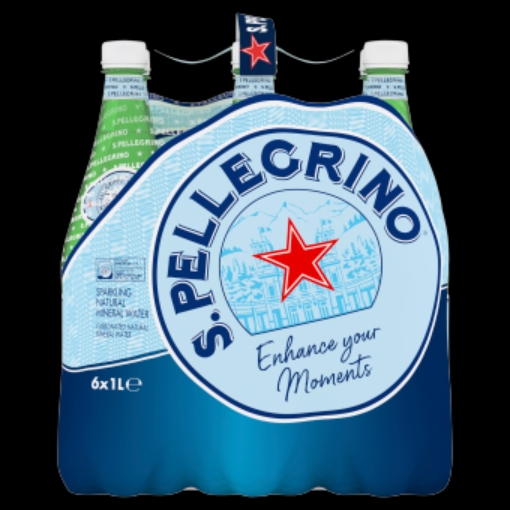 Picture of SAN PELL SPARKLING WATER 1LT x 6