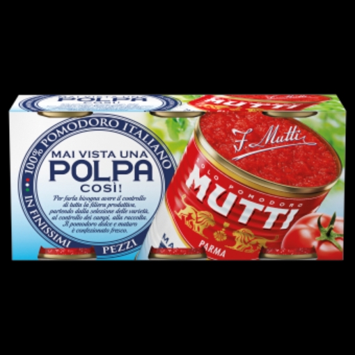 Picture of MUTTI FINELY CHOPPED TOMATOES 400G 3PK x 8