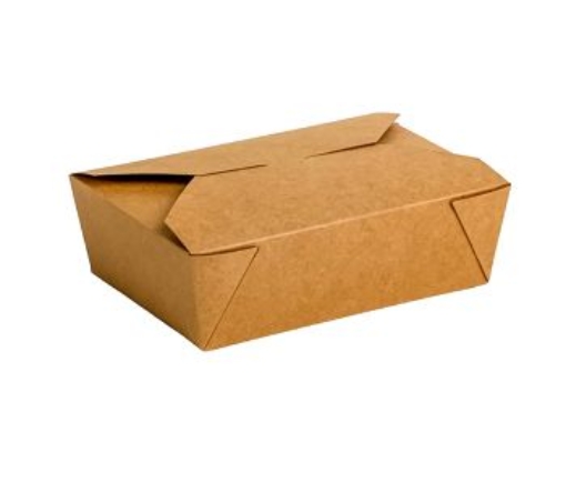 Picture of NO. 3 KRAFT BIOBOX CONTAINER 66OZ 50PK x 4