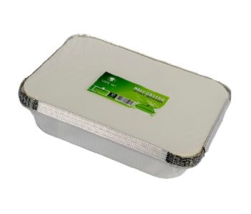 Picture of WHITE HAT GASTRO FOIL CONTAINER & LID 10PK x 15
