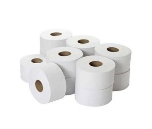 Picture of GLENNONS MINI JUMBO TOILET ROLL 2PLY 3" CORE