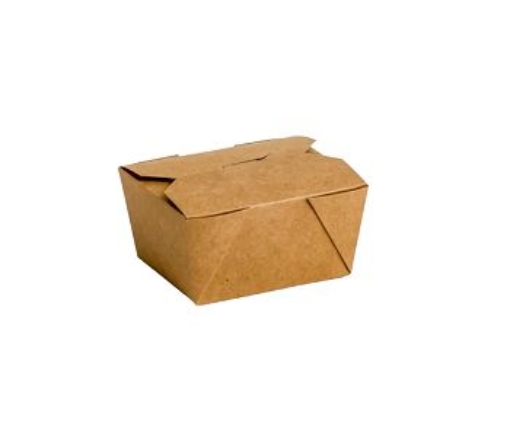Picture of NO. 1 KRAFT BIOBOX CONTAINER 26OZ 50PK x 9