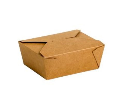 Picture of NO. 8 KRAFT BIOBOX CONTAINER 45OZ 50PK x 6