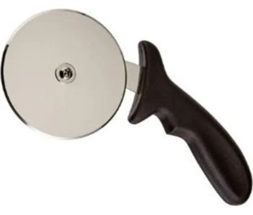 Picture of PIZZA WHEEL CUTTER BLACK 4" DIAMETER