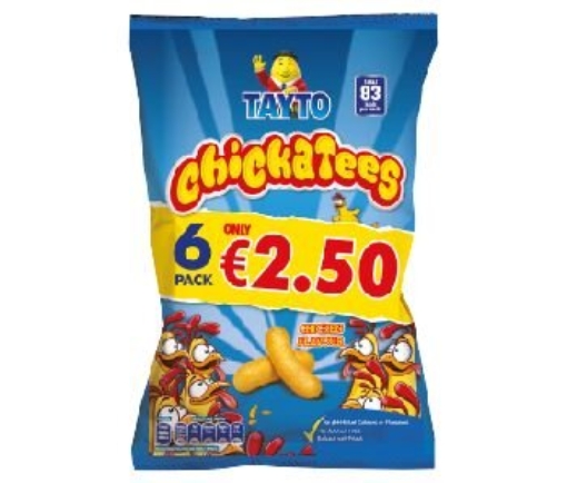 Picture of TAYTO CHICKATEES 6PK x 12 €2.50