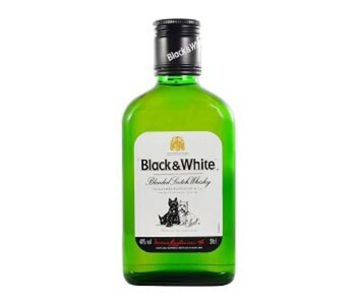 Picture of BLACK & WHITE SCOTCH 200ML x 48