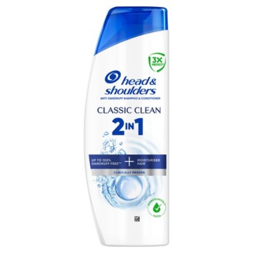 Picture of HEAD & SHOULDERS 2 IN 1 CLASSIC CLEAN 250ML x 6