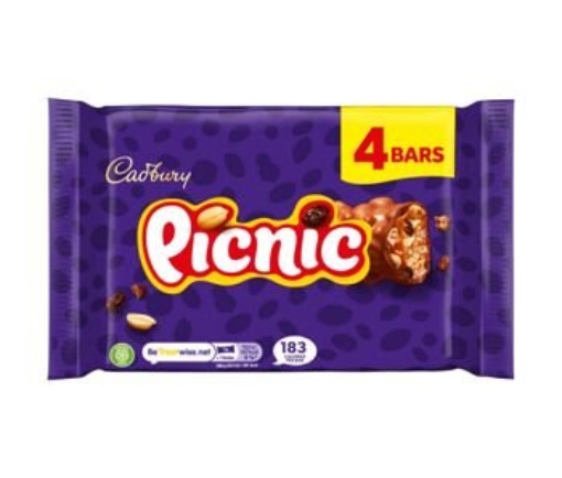 Picture of CADBURY PICNIC 4PK x 10