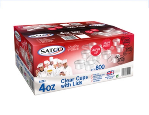 Picture of SATCO 4OZ CUPS & LIDS 800PC