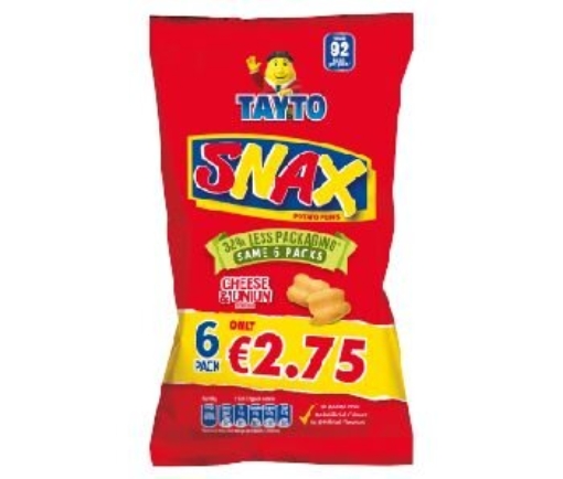 Picture of TAYTO SNAX 6PK x 20  €2.75