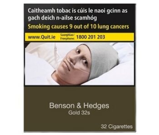 Picture of BENSON & HEDGES GOLD 32'S
