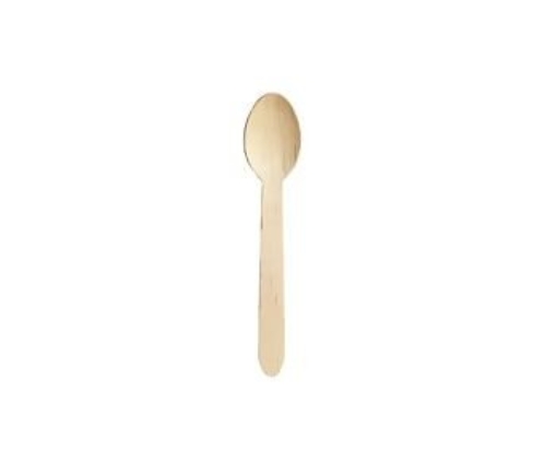 Picture of 110MM GREENSPIRIT WOODEN TEASPOON 100PK x 10