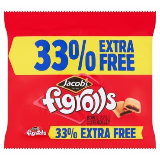 Picture of JACOBS FIG ROLL 400G 33% EXTRA FREE X20