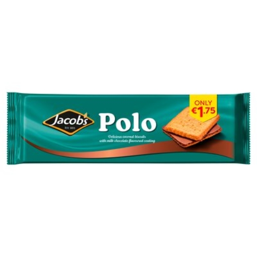 Picture of JACOBS HALF COATED CHOCOLATE POLO 150G x 25 €1.75
