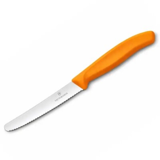 Picture of VICTORINOX CLASSIC TOMATO KNIFE 4" 11CM ORANGE