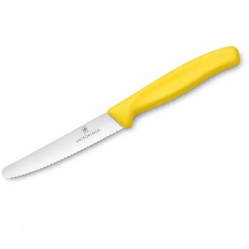 Picture of VICTORINOX CLASSIC TOMATO KNIFE 4" 11CM YELLOW