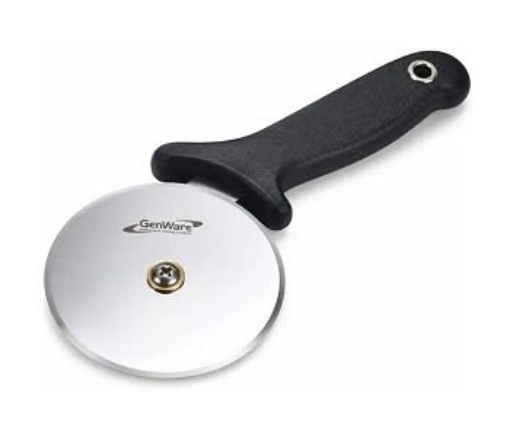 Picture of GENWARE PIZZA CUTTER 4" WHEEL BLACK HANDLE